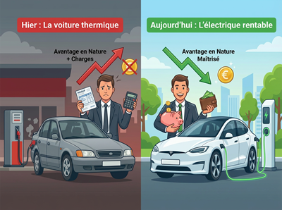 Hausse du barème fiscal des véhicules de fonction : ce qui change pour les salariés